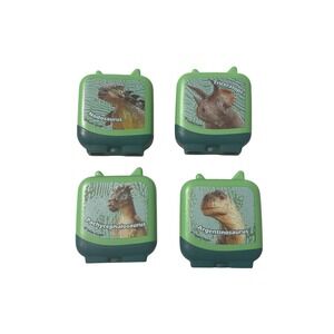 Tonies Dinosaur Figures Lot of 4 Triceratops Nodosaurus Pachycephalosaurus Green